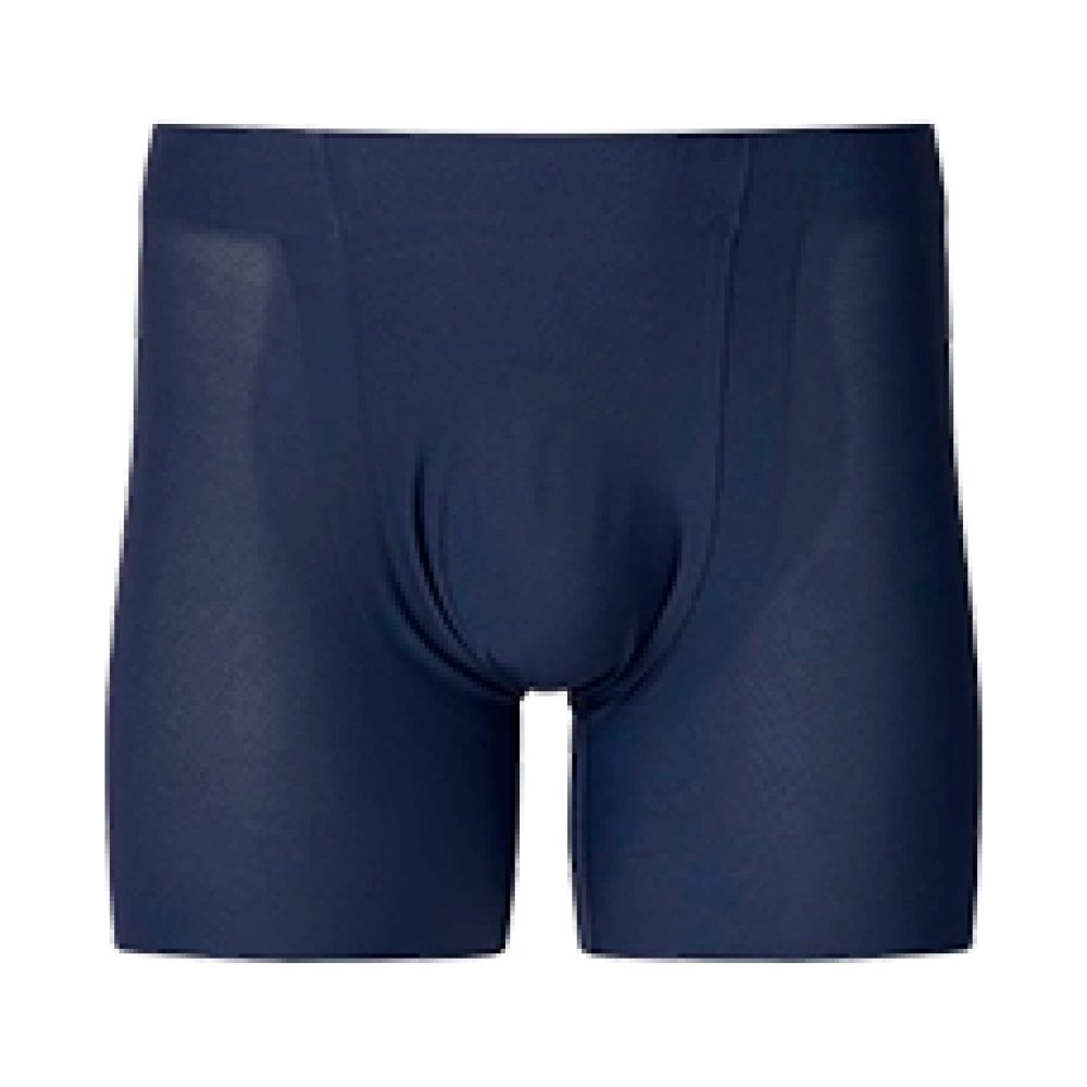 Бесшовные мужские трусы - боксеры, AIRism Ultra Seamless Anti Odor Mesh Boxer Brief, 4ХL (116-124 см), синий 