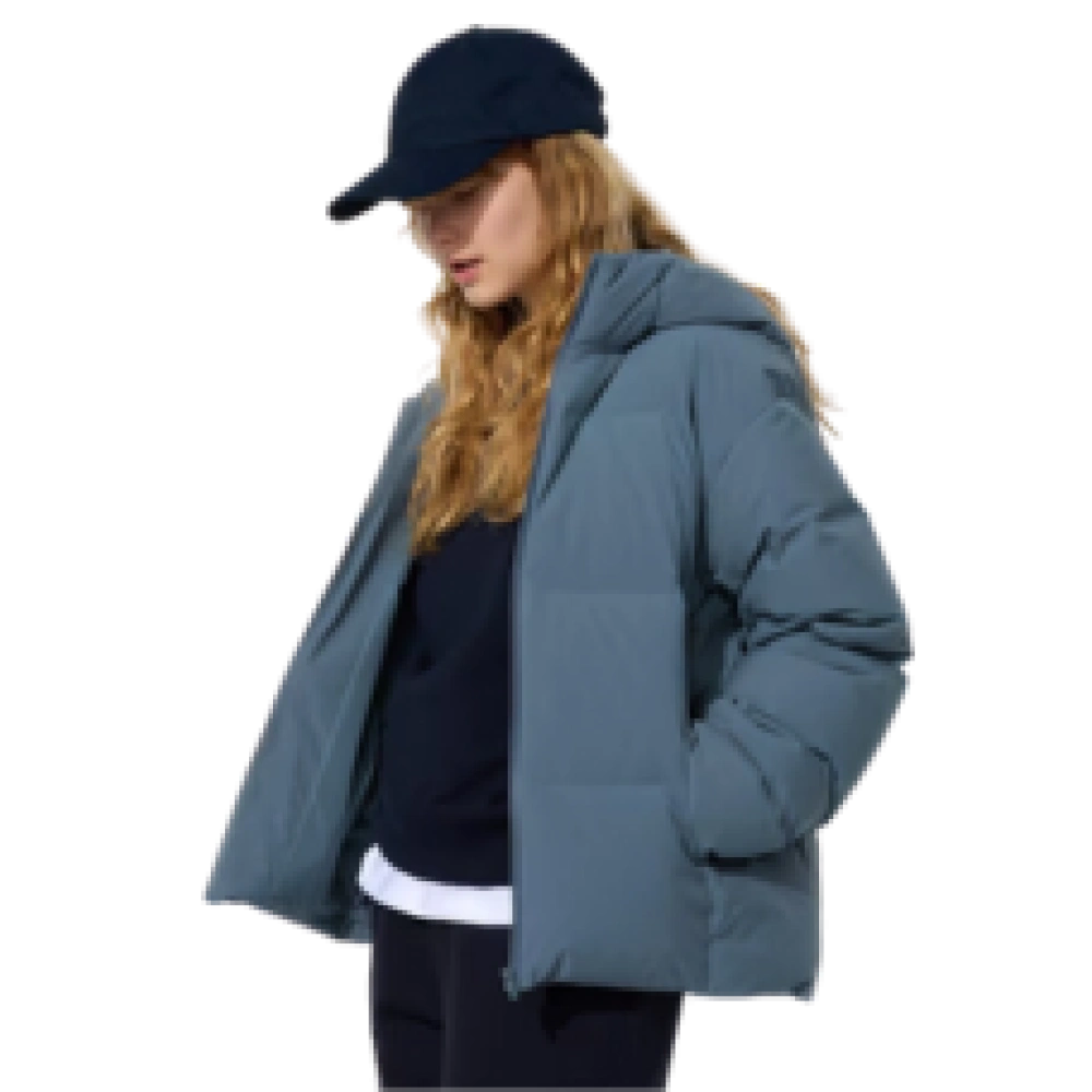 Пуховик "Seamless" UNIQLO (голубой)