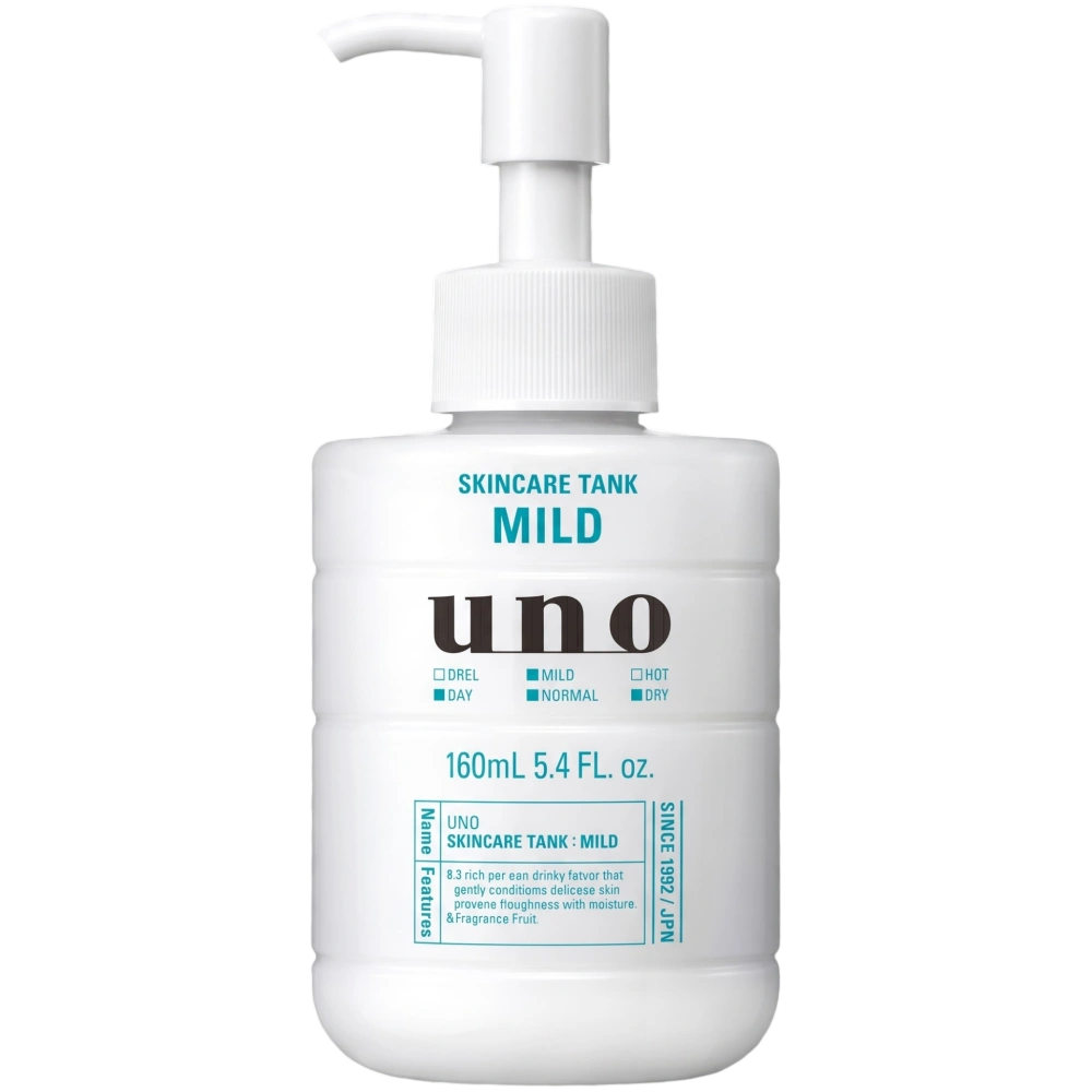 Мужской многофункциональный лосьон для чувствительной кожи лица UNO Skin Care Tank Mild f, Fine Today, 160 мл