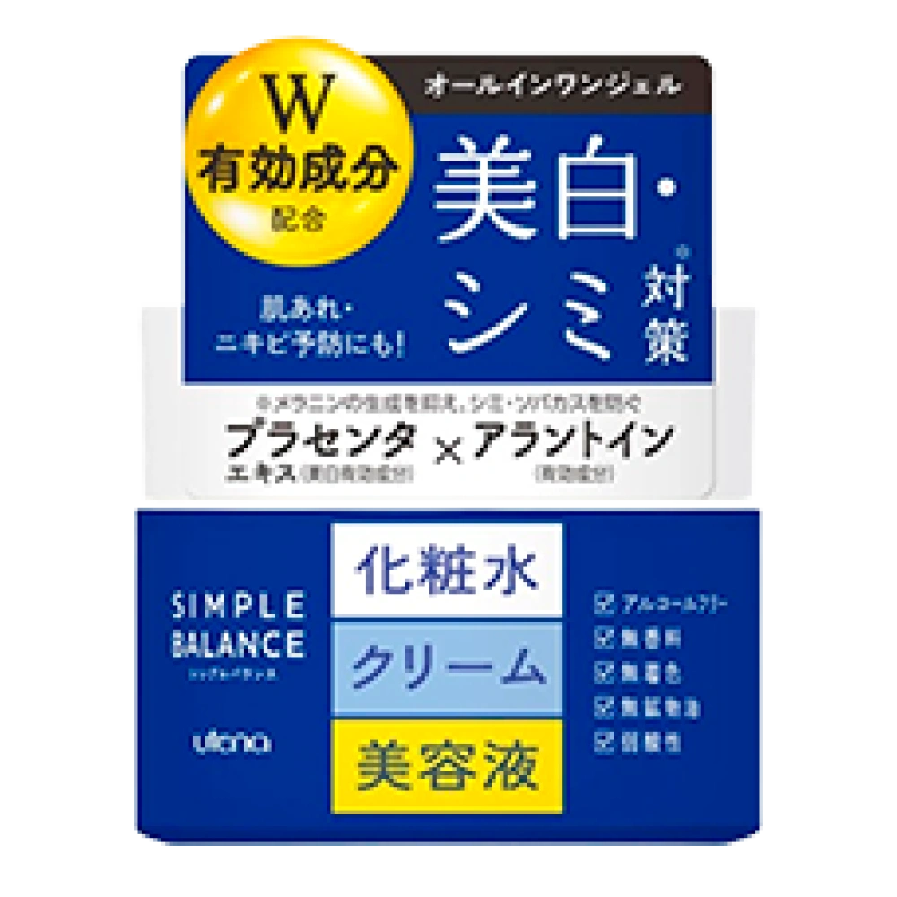 Слабокислотный отбеливающий гель без добавок "Simple Balance Medicated Whitening Gel", 100 гр