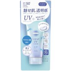Солнцезащитная эссенция для лица и тела KOSÉ SUNCUT Tone Up UV Essence Snow White Blue SPF50+ PA++++, 80 г