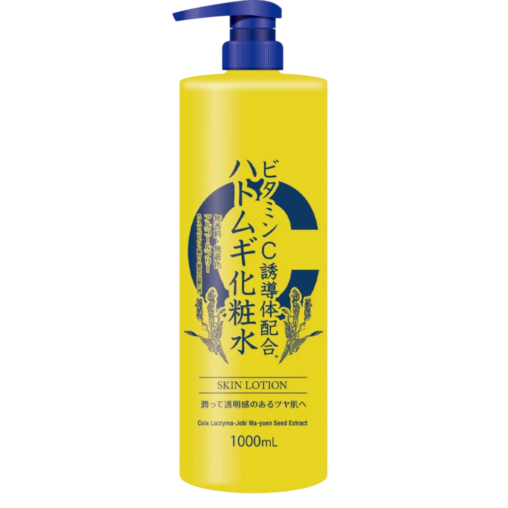Увлажняющий лосьон для лица и тела с экстрактом коикса «Hatomugi VC Skin Lotion» cosparade, 1000 мл
