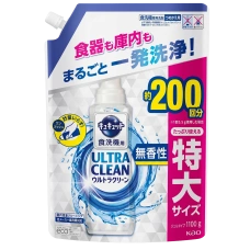 Средство для посудомоечных машин "Kyukyutto Ultra Clean", 1100 гр. (Запасной блок)