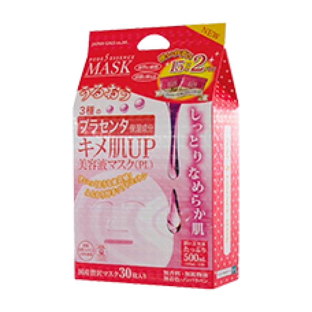 Маска для лица с плацентой  "Pure Five Essence Mask - Гладкость", 30 шт (15х2)