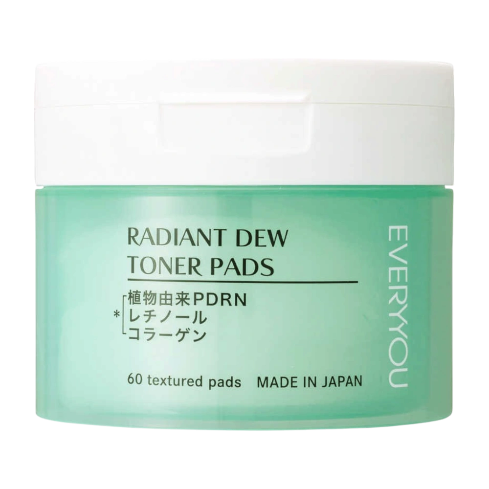 Тонер-пэды для упругости с PDRN и ретинолом «Firming & Glow Care Toner Pad» EVERYYOU, 60 шт.