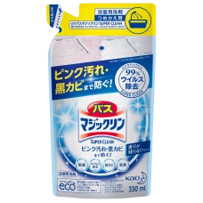Антибактериальная чистящая спрей-пена для ванны "Bath Magic Clean SUPER CLEAN", 330 мл (Запасной блок)