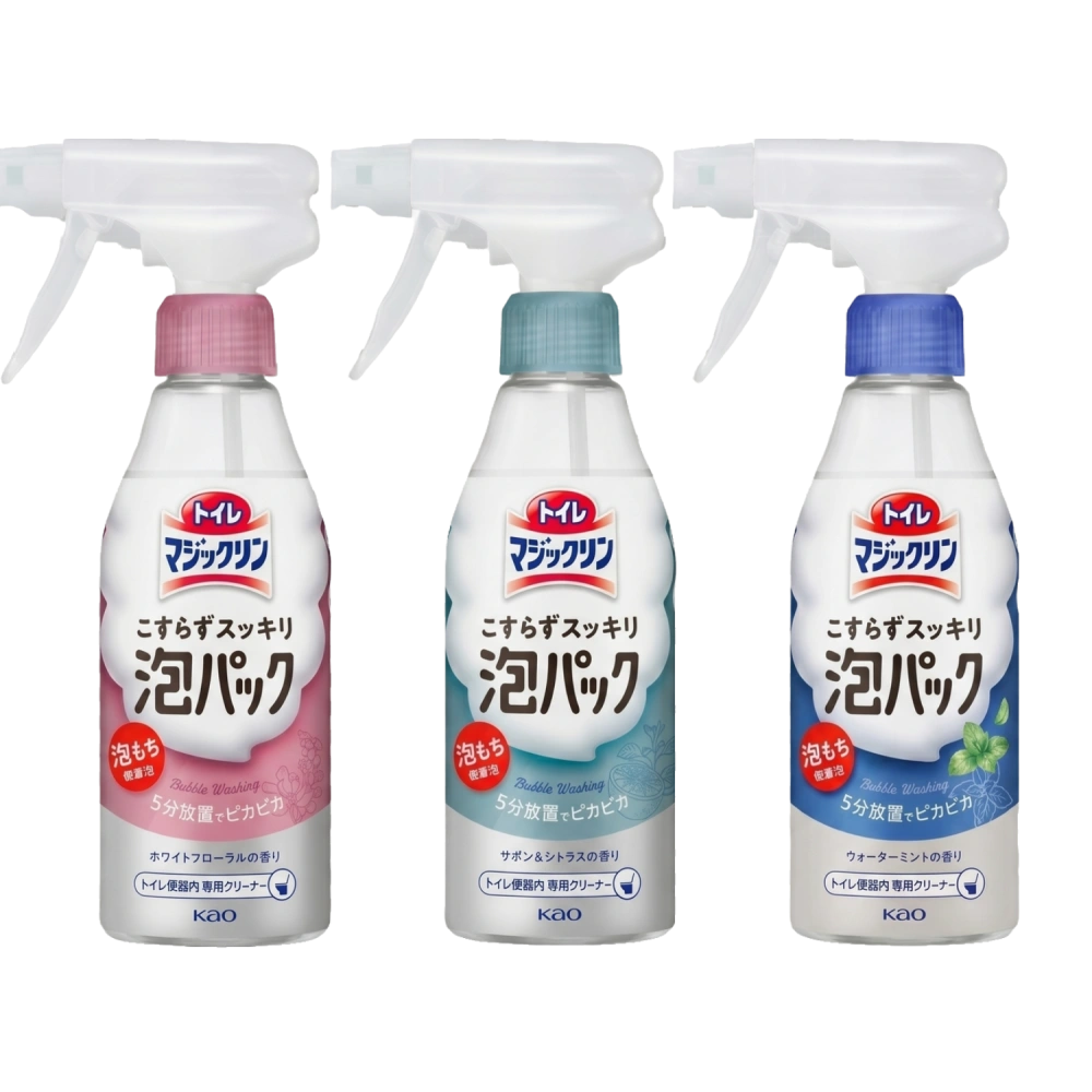 Дезинфицирующая спрей-пена для туалета без трения "Toilet Magic Clean",  300 мл.