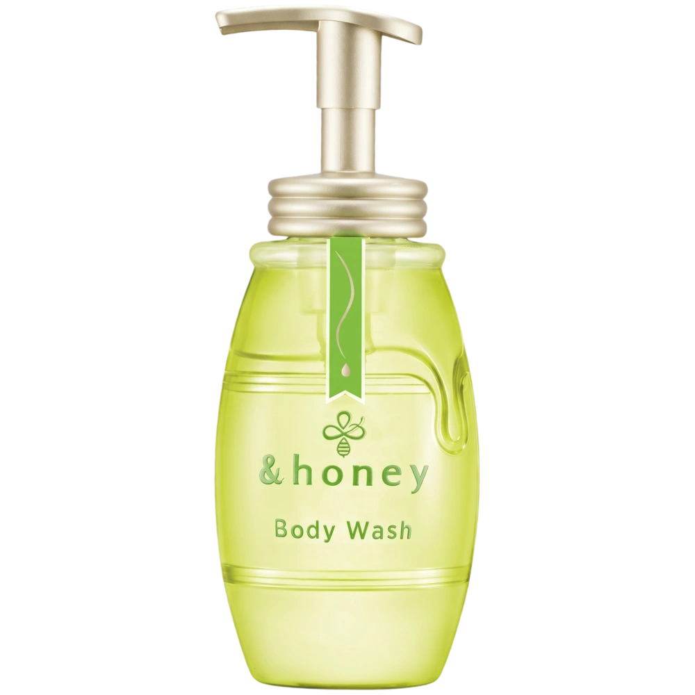 Увлажняющий пенящийся гель для душа "&honey Pure Moist Foaming Body Wash", с ароматом Chardonnay Honey, Vicrea, 500 мл