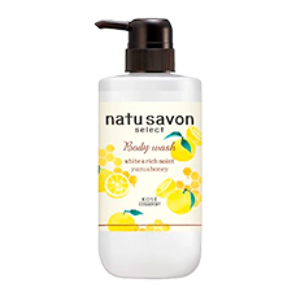Жидкое мыло для тела с интенсивно увлажняющим эффектом "Natu Savon - Yuzu & Honey", 500 мл