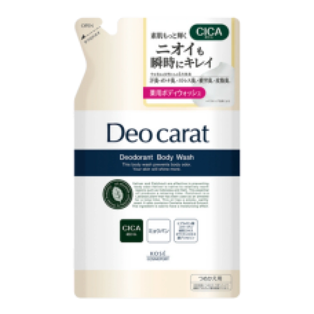 Гель для душа от запахов тела "Deo Carat Body Wash", 320 мл (Запасной блок)