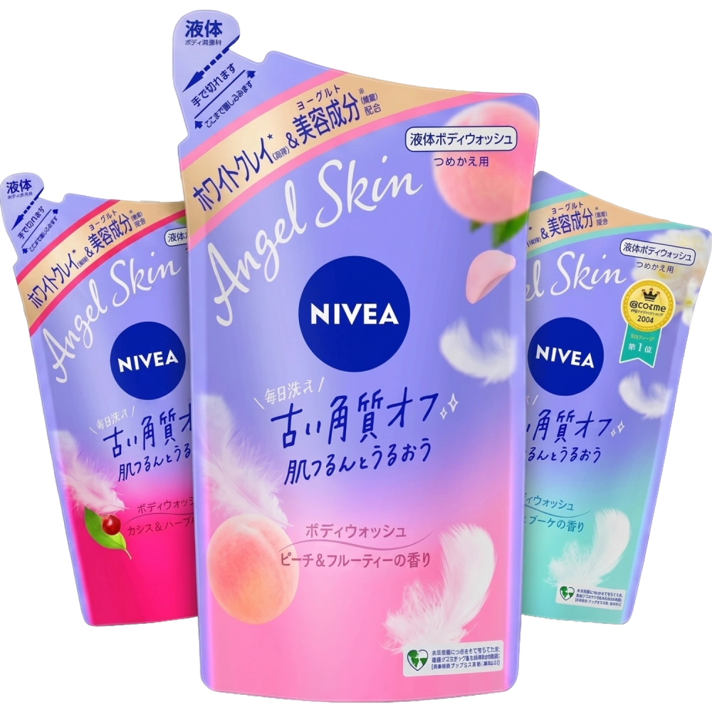 Гель для душа "Nivea Angel Skin Body Wash", 360 мл. (Запасной блок)