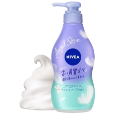 Гель для душа "Nivea Angel Skin Body Wash Flower & Peach Fragrance", 480 мл.