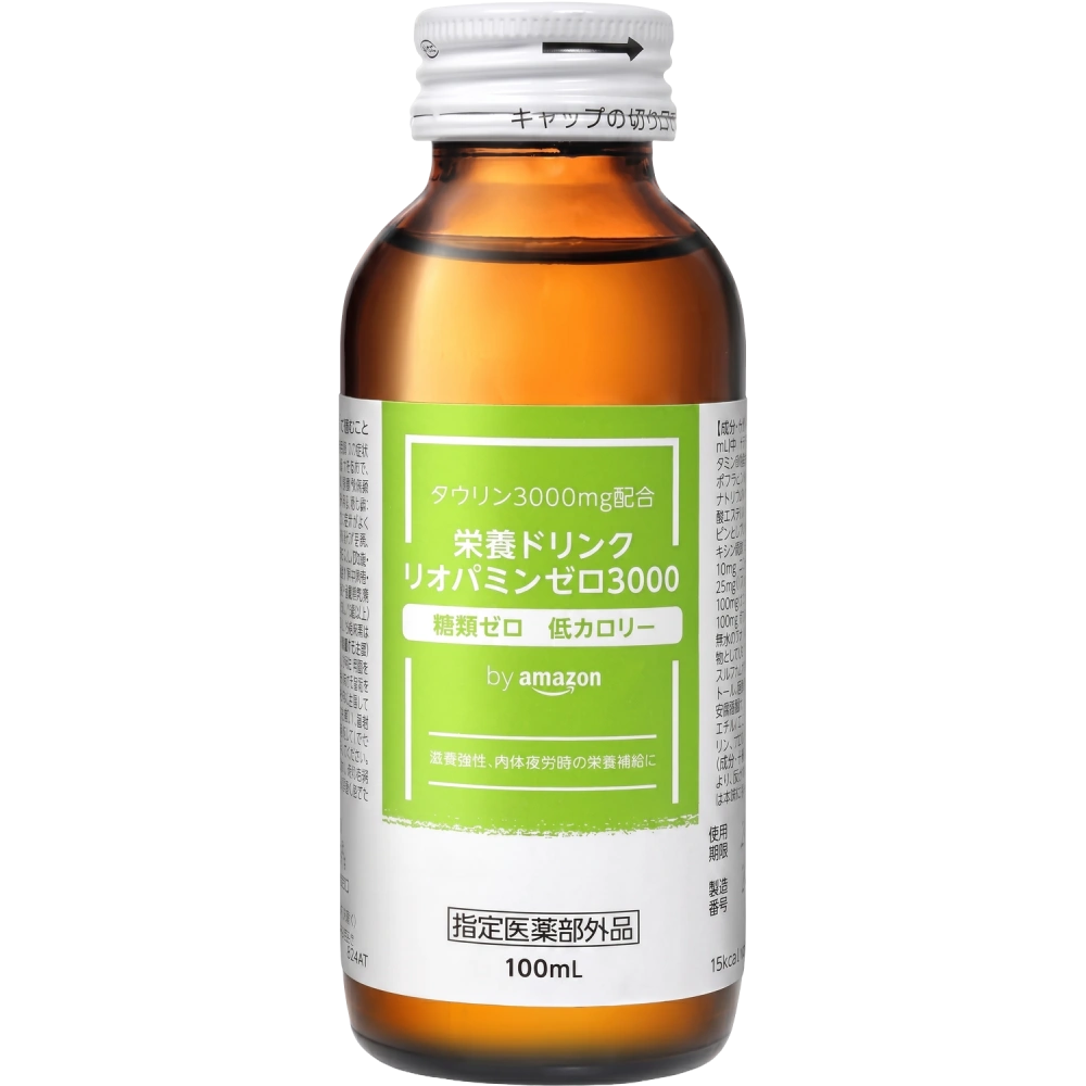 Японский тонизирующий напиток без сахара с таурином —   Liopamine Zero 3000 