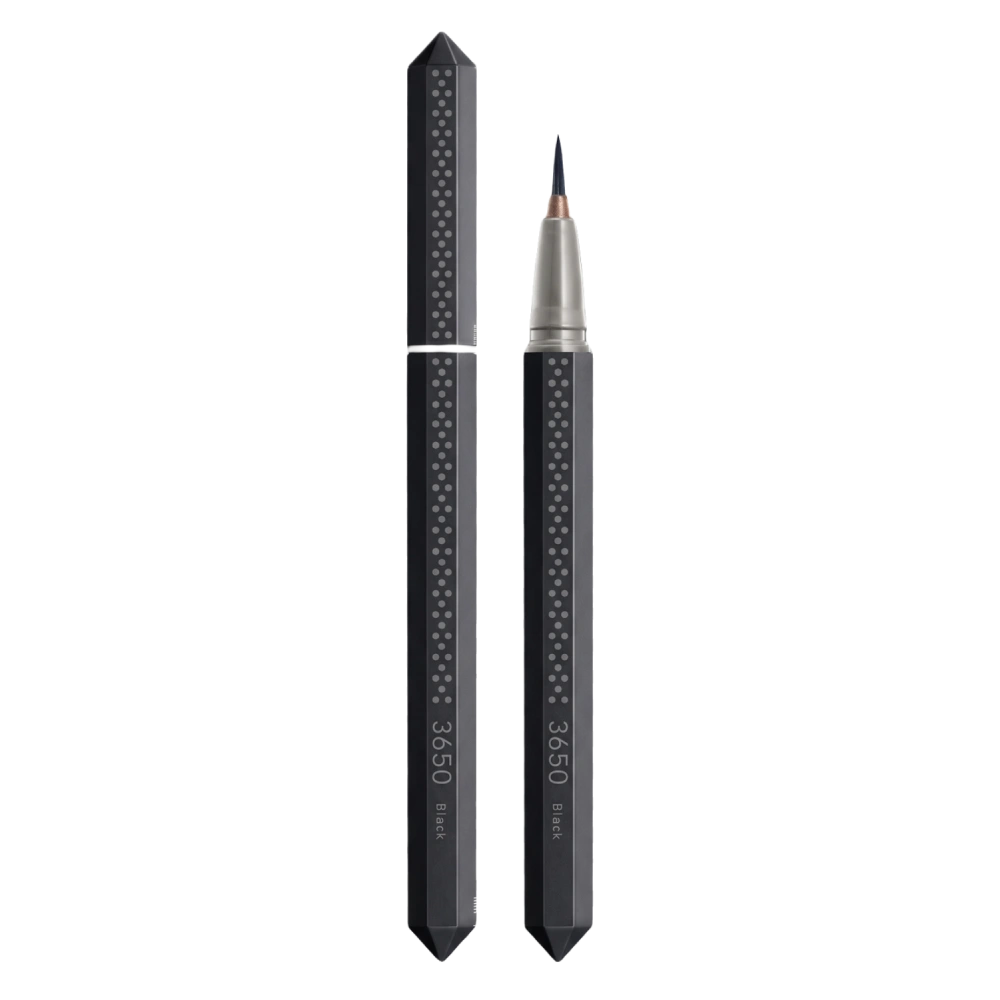 Жидкая подводка для глаз, чёрная, водостойкая, быстросохнущая "3650 Liquid Eyeliner Black" D-Nee Cosmetic, 14 гр.