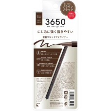 Жидкая подводка для глаз "3650 Liquid Eyeliner Brown Black" коричнево-чёрная, D-Nee, 14 г
