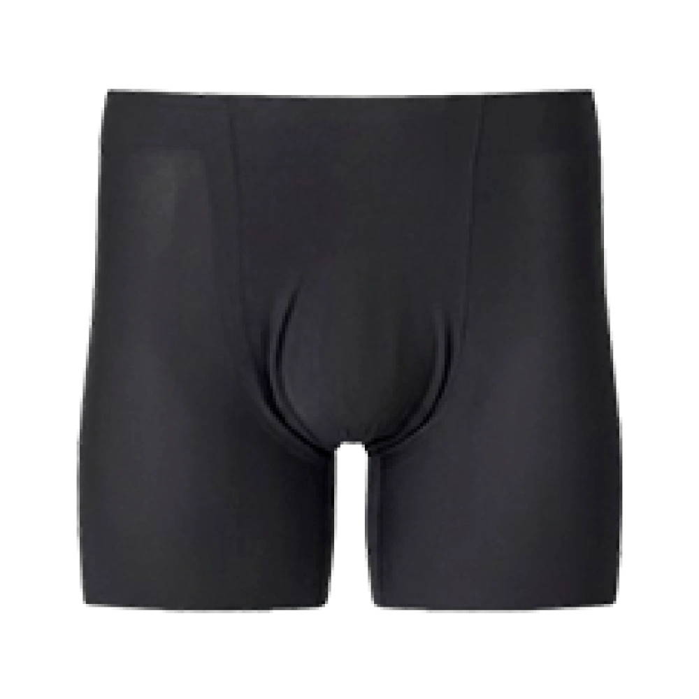 Бесшовные мужские трусы - боксеры, AIRism Ultra Seamless Anti Odor Mesh Boxer Brief, черный 