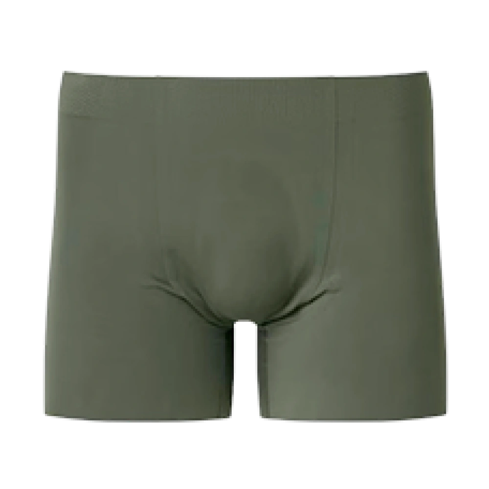 Бесшовные мужские трусы - боксеры, AIRism Seamless Boxer Briefs, тёмно-зелёный