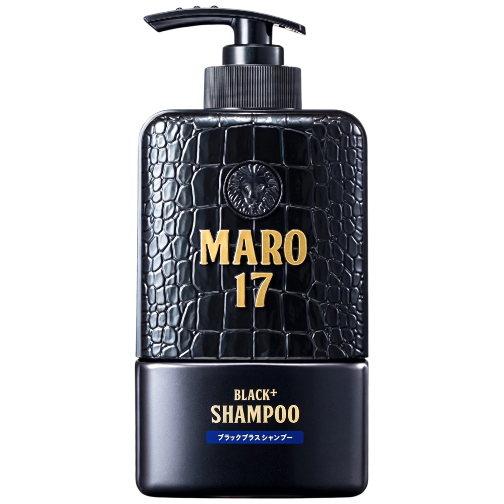 Мужской шампунь для густоты и упругости волос, аромат "Gentle Mint", "MARO17 Black Plus Shampoo" Nature Lab, 350 мл