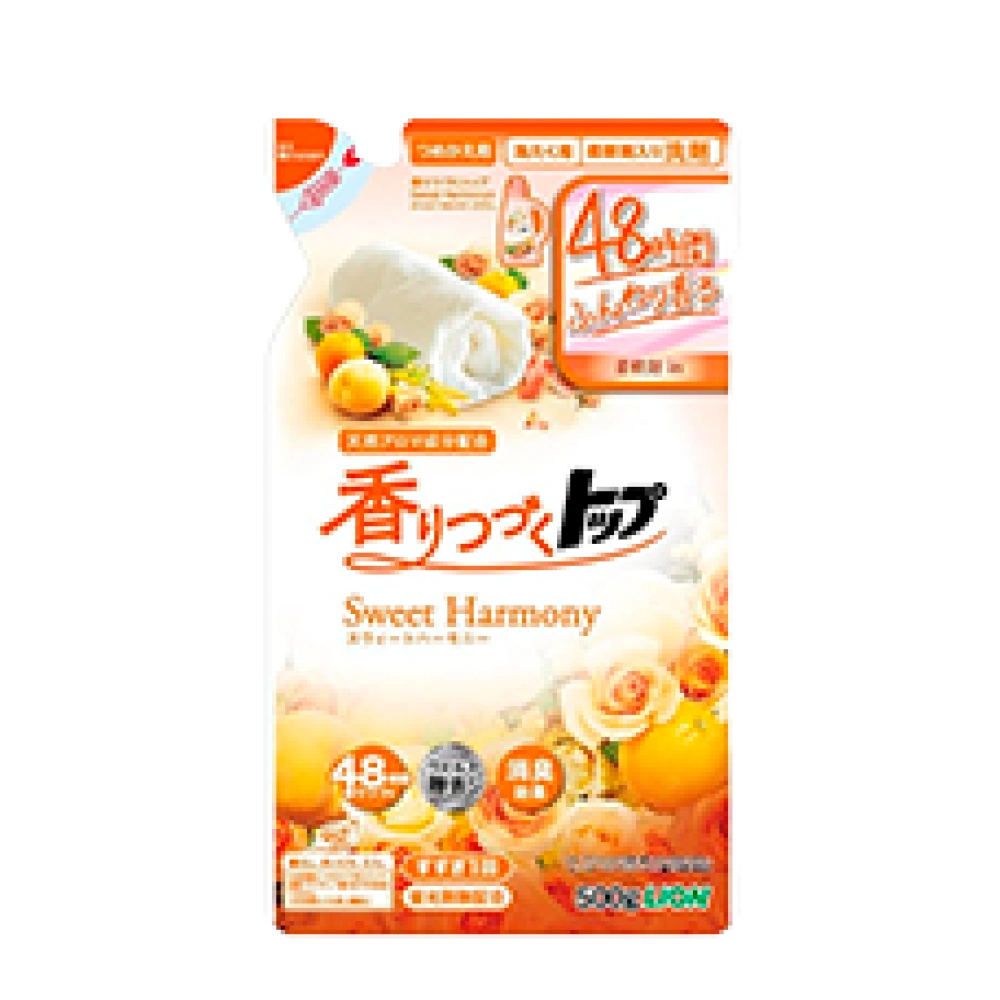Жидкий порошок с кондиционером (фруктово-цветочный аромат) "Sweet Harmony",, 500 гр (Сменный блок)