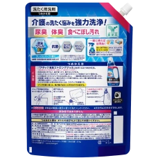 Гель для стирки белья от стойких запахов с ароматом свежих трав "Attack Strong Gel" KAO, 1150 гр. (Запасной блок)