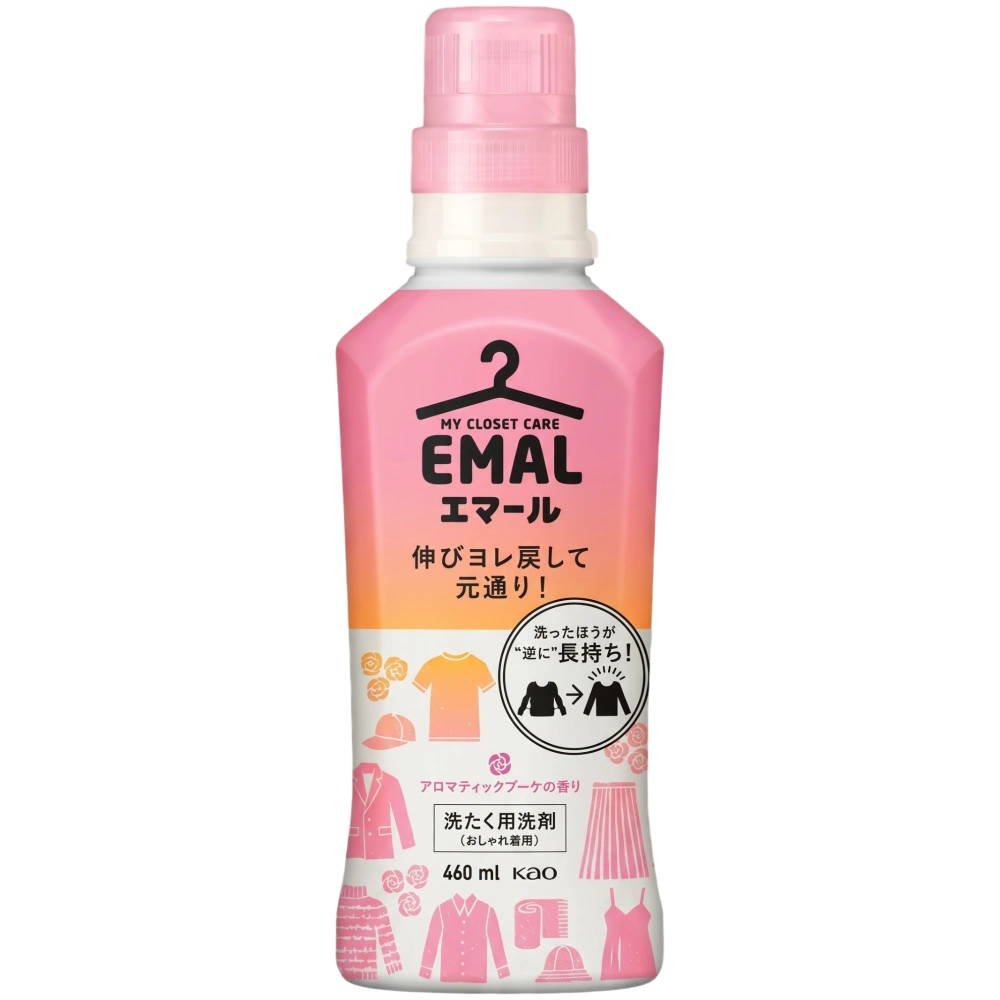 Концентрированный гель для  деликатных тканей "Emal Aromatic Bouquet", с цветочным ароматом, 460 мл.