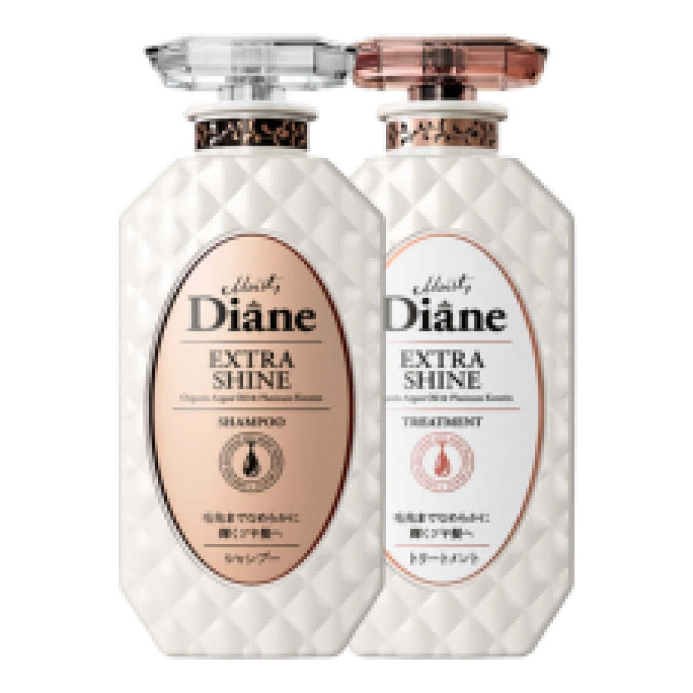 Набор шампунь + кондиционер "Diane Perfect Beauty - Extra Shine", 450 мл. + 450 мл.