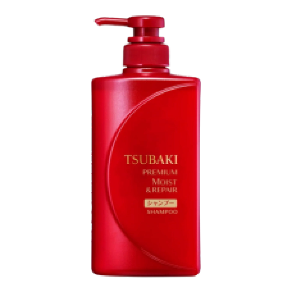 Увлажняющий шампунь премиум класса "Tsubaki Premium Moist Shampoo", 490 мл.
