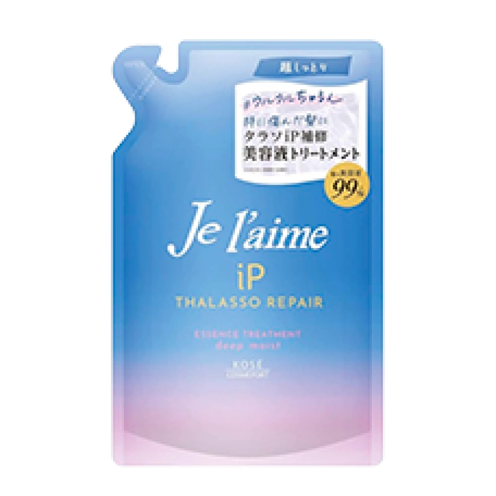 Восстанавливающая сыворотка-тритмент с iP-коллагеном  "Je Laime Thalasso Repair Essence Treatment Deep Moist", 340 мл (Сменный блок)