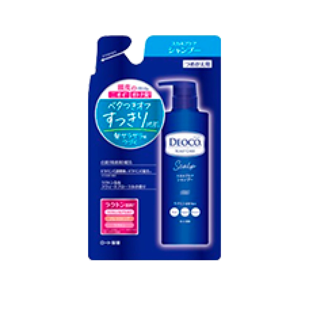 Шампунь для волос от неприятных возрастных запахов "Deoсo Scalp Care Shampoo", 285 мл (Сменный блок)