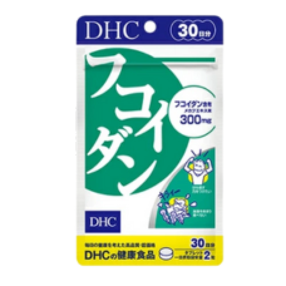 «Фукоидан» DHC из водорослей мекабу, 80% фукоидана, 60 таблеток / 30 дней