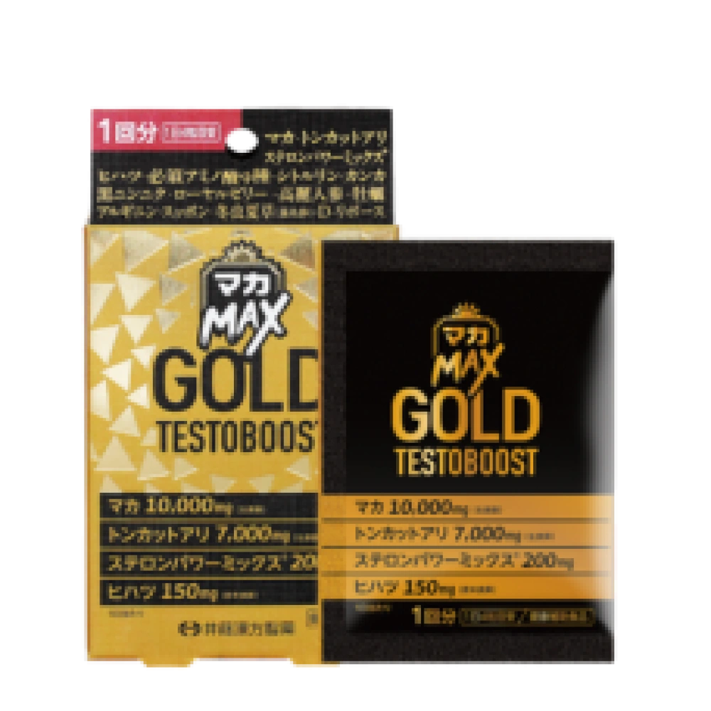 Комплекс Маки и Тонгкат али для энергии и тонуса "GOLD TESTOBOOST Maca MAX", 4 капсулы, 1 порция