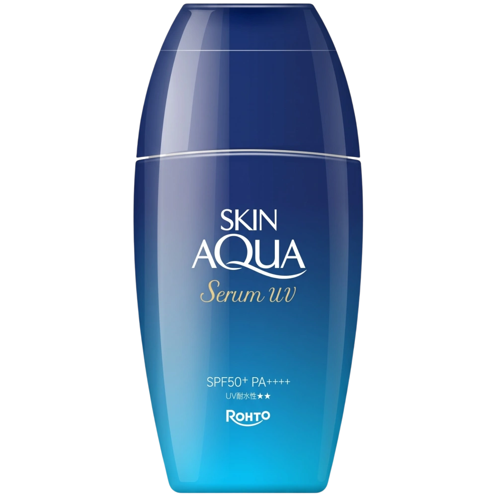 Солнцезащитная сыворотка для лица и тела с гиалуроновой кислотой Skin Aqua Serum UV SPF50+ PA++++, 70 г