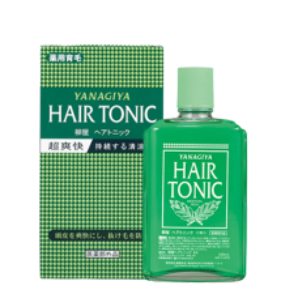 Тоник от выпадения и для стимуляции роста волос  с ментолом "Yanagiya Hair Tonic - Mint Flavor", 240 мл. 