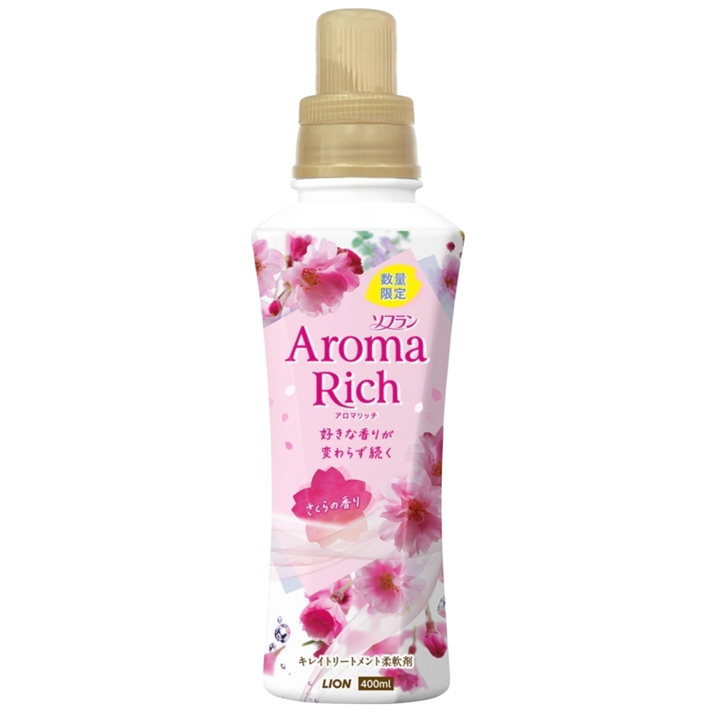 Кондиционер для белья "Soflan Aroma Rich - Sakura", 400 мл