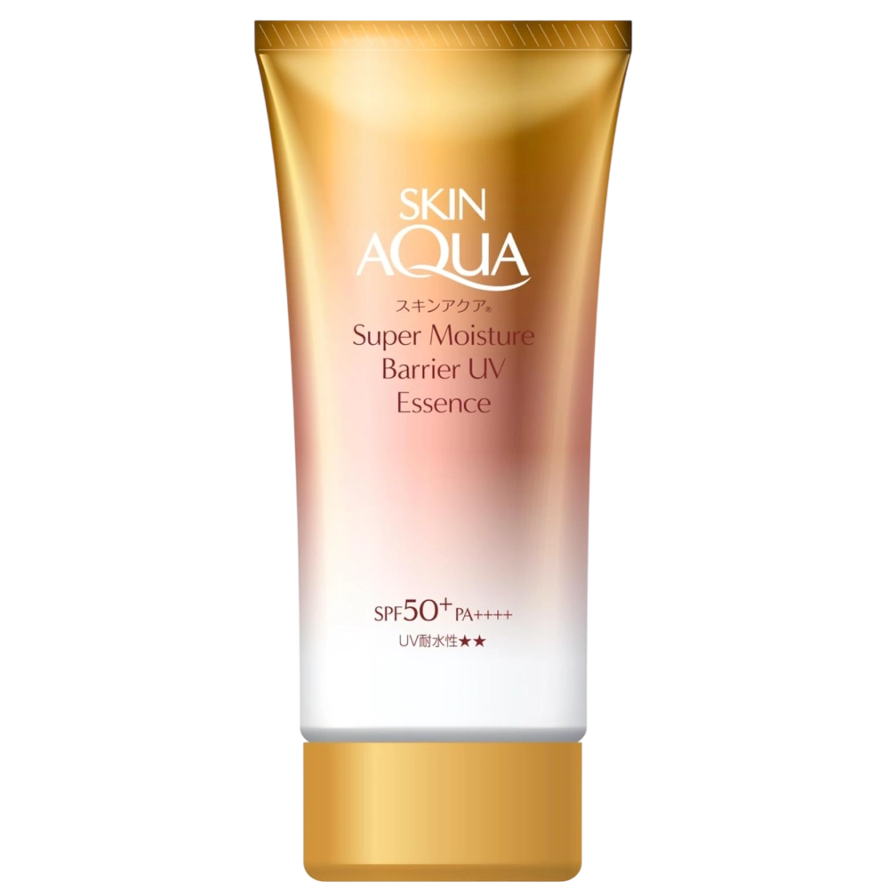 Солнцезащитная эссенция с 3 типами увлажняющих ингредиентов "Skin Aqua Super Moisture Barrier UV Essence SPF50+", 70 гр.
